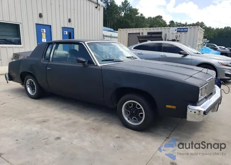 1980 Oldsmobile Cutlass from USA, damaged, VIN 00003R47FAD425739